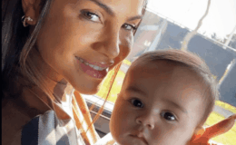 Natti Natasha junto a su hija Dominique Isabelle en un momento íntimo de maternidad