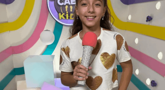 Alaia se la ve en la foto confiada feliz y muy segura de todo lo que esta logrando