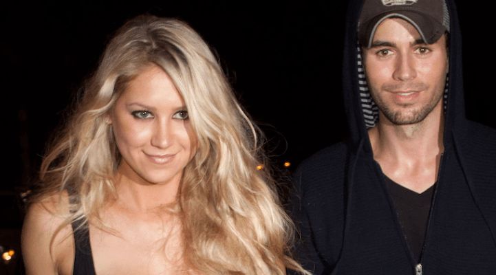 Enrique Iglesias y Anna Kournikovajuntos como una pareja solida